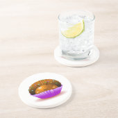 Chocolade Ladybug Cupcake Onderzetter (Zijkant)