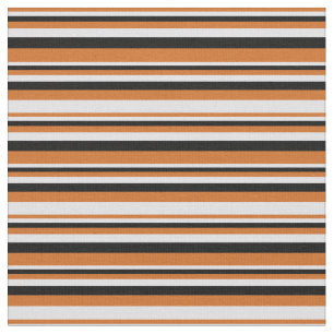Chocolade, lavender & Black Pattern of Stripes Stof