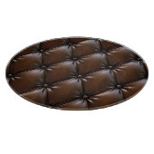 Chocolade leer: luxe bekledingstextuur snijplank (Hoek)