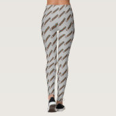 chocolade leggings (Achterkant)