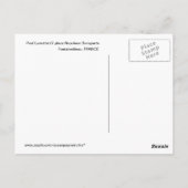 Chocolade lekkernijen uit Frankrijk Briefkaart (Achterkant)