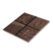 CHOCOLADE LIEFDE TEGEL POPULAIR CADEAU TEGELTJE (Zijkant)