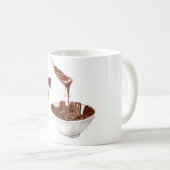 Chocolade Liefhebber Lepel Kom Koffiemok (Voorkant rechts)