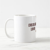 Chocolade Liefhebber Lepel Kom Koffiemok (Links)