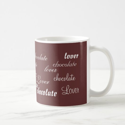 Chocolade liefhebber mok (Rechts)