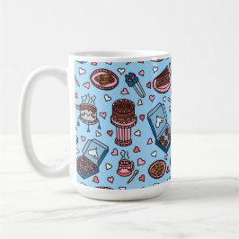 Chocolade liefhebber schattig koffiemok