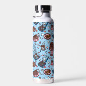 Chocolade liefhebber schattig waterfles (Rechts)
