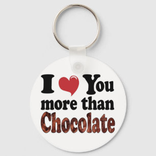 Chocolade Liefhebber Sleutelhanger