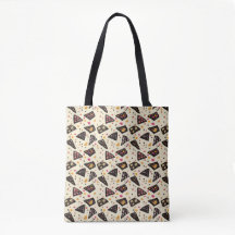 Chocolade liefhebbers canvas tas