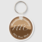 Chocolade Logo Sleutelhanger (Voorkant)