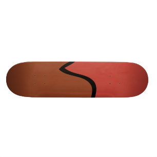 Chocolade lollypop persoonlijk skateboard