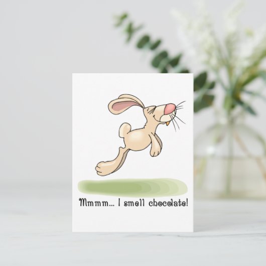 Chocolade Lover Briefkaart (Staand voorkant)