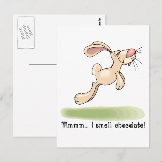 Chocolade Lover Briefkaart (Voorkant / Achterkant)