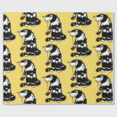 Chocolade Lover Cat Cadeaupapier (Vlak)