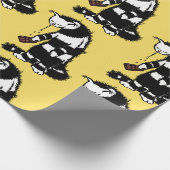 Chocolade Lover Cat Cadeaupapier (Hoek)