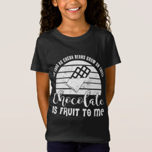 Chocolade Lover Funny Gift - Chocolade is een vruc T-shirt