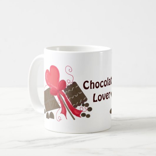 Chocolade Lover Koffiemok (Voorkant links)