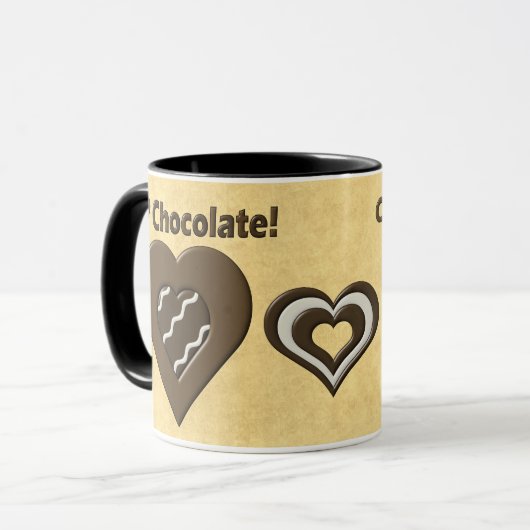 Chocolade Lover Mok (Voorkant links)