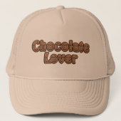 Chocolade Lover pet - kies kleur (Voorkant)