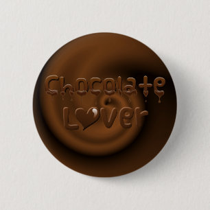 Chocolade Lover Ronde Button 5,7 Cm