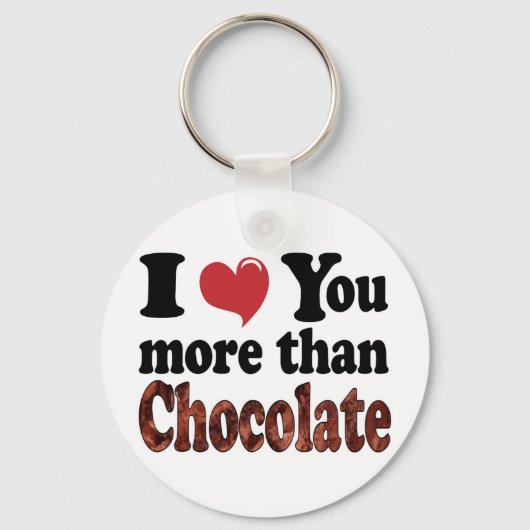 Chocolade Lover Sleutelhanger (Voorkant)