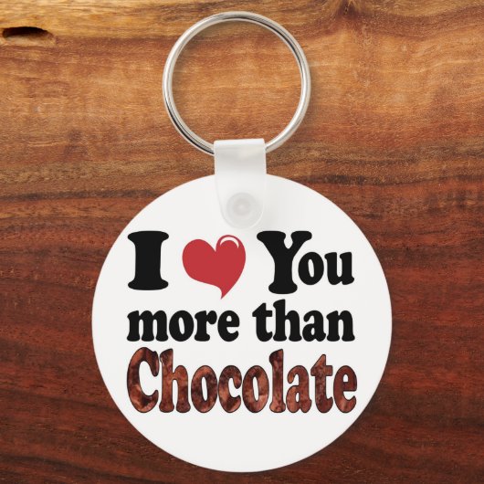 Chocolade Lover Sleutelhanger (Voorkant)