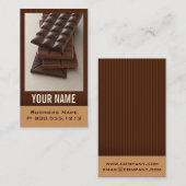 Chocolade Lover-Visitekaartjes Visitekaartje (Voorkant / Achterkant)