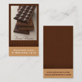 Chocolade Lover-Visitekaartjes Visitekaartje (Voorkant / Achterkant)