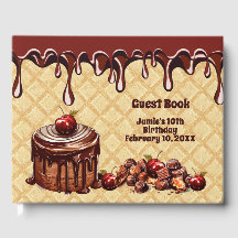 Chocolade lover's boek, Chocolade kersentaart