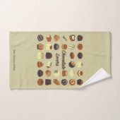 Chocolade Lovers Handdoek (Handdoek)