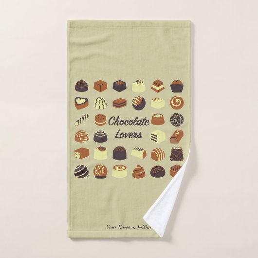 Chocolade Lovers Handdoek (Handdoek)