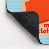 Chocolade maakt je kleren aan het slijpen! muismat (Hoek)
