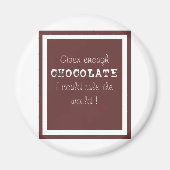 chocolade magneet (Voorkant)