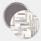 Chocolade Magneet (Voorkant / Achterkant)