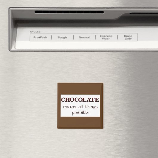 Chocolade Magneet (Insitu (Vaatwasser))