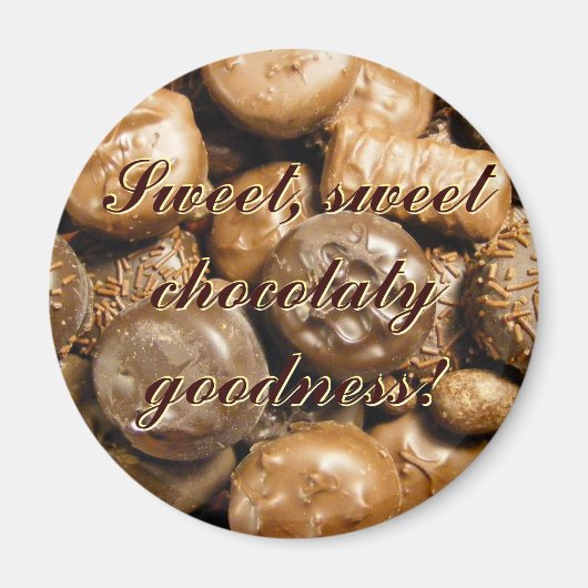 Chocolade Magnet (Voorkant)