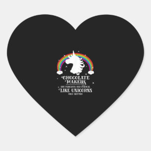 Chocolade Maker Fabulous Magisch Als Eenhoorns Pre Hart Sticker