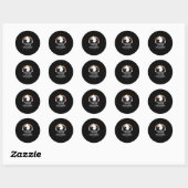 Chocolade Maker Fabulous Magisch Als Eenhoorns Pre Ronde Sticker (Vel)