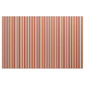 Chocolade, maroon en Light Cyan Pattern Stof (Fat Quarter)
