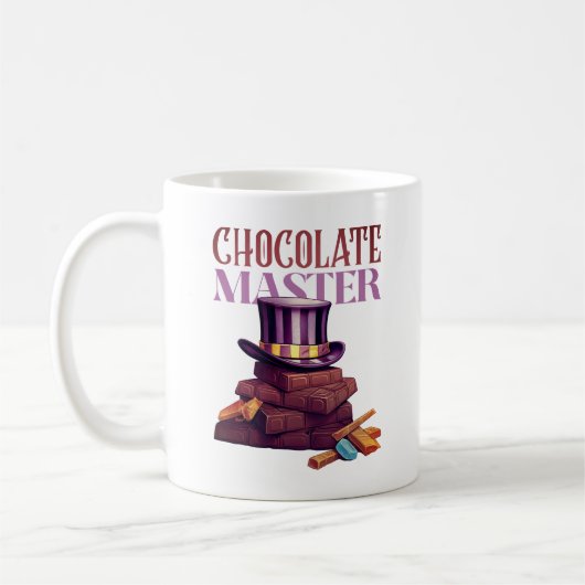 Chocolade Meester Koffiemok (Links)