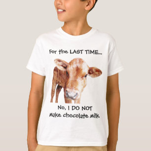 Chocolade Melk Bruine Kool T-shirt