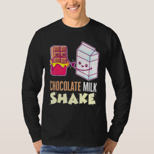 Chocolade Melk Shake Milkshake dessert Sweet Tooth T-shirt