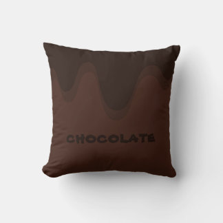 chocolade met druppel kussen