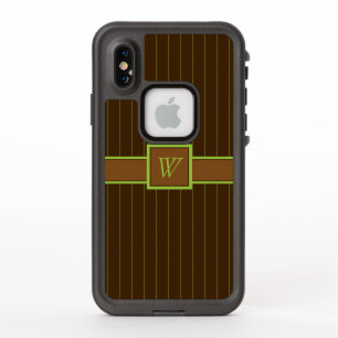 Chocolade met Limoen Pinstripes Lifeproof Hoesje