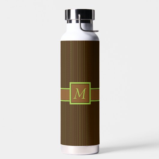 Chocolade met Limoen Pinstripes Waterfles (Links)