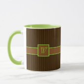 Chocolade met limoenstrepen mok (Links)