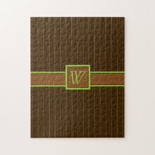 Chocolade met limoenstrepen puzzel