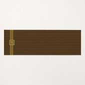 Chocolade met limoenstrepen yoga mat (Voorkant (horizontaal))