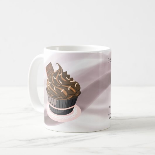 chocolade microgolf mok brownie recept , mok (Voorkant links)