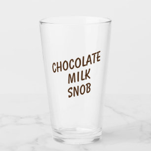 Chocolade Milk Snob Glass Glas